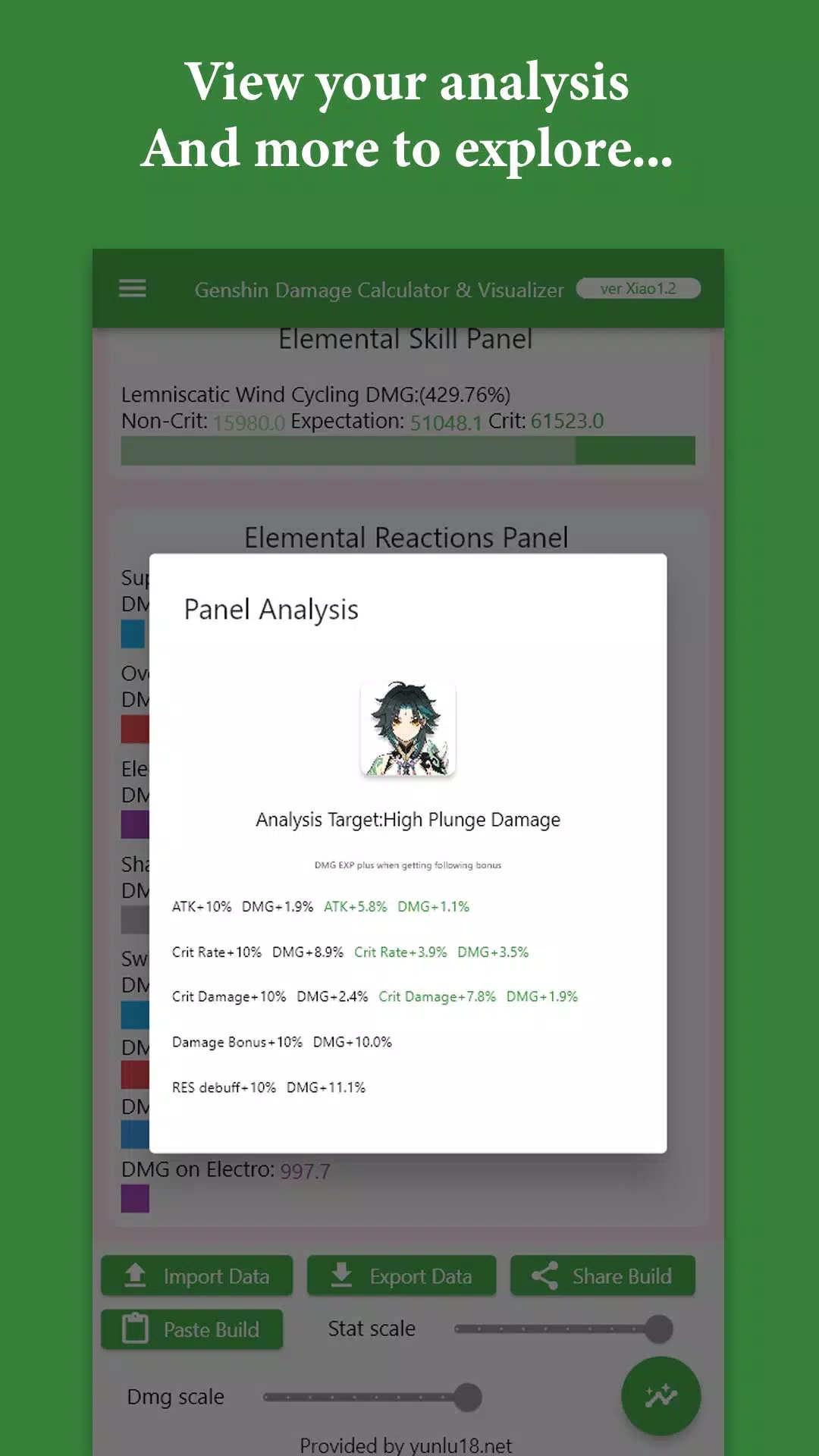 Genshin Calculator - Damage Calculator & Simulator for Android