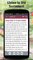 Yoruba Audio Bible Ekran Görüntüsü 1