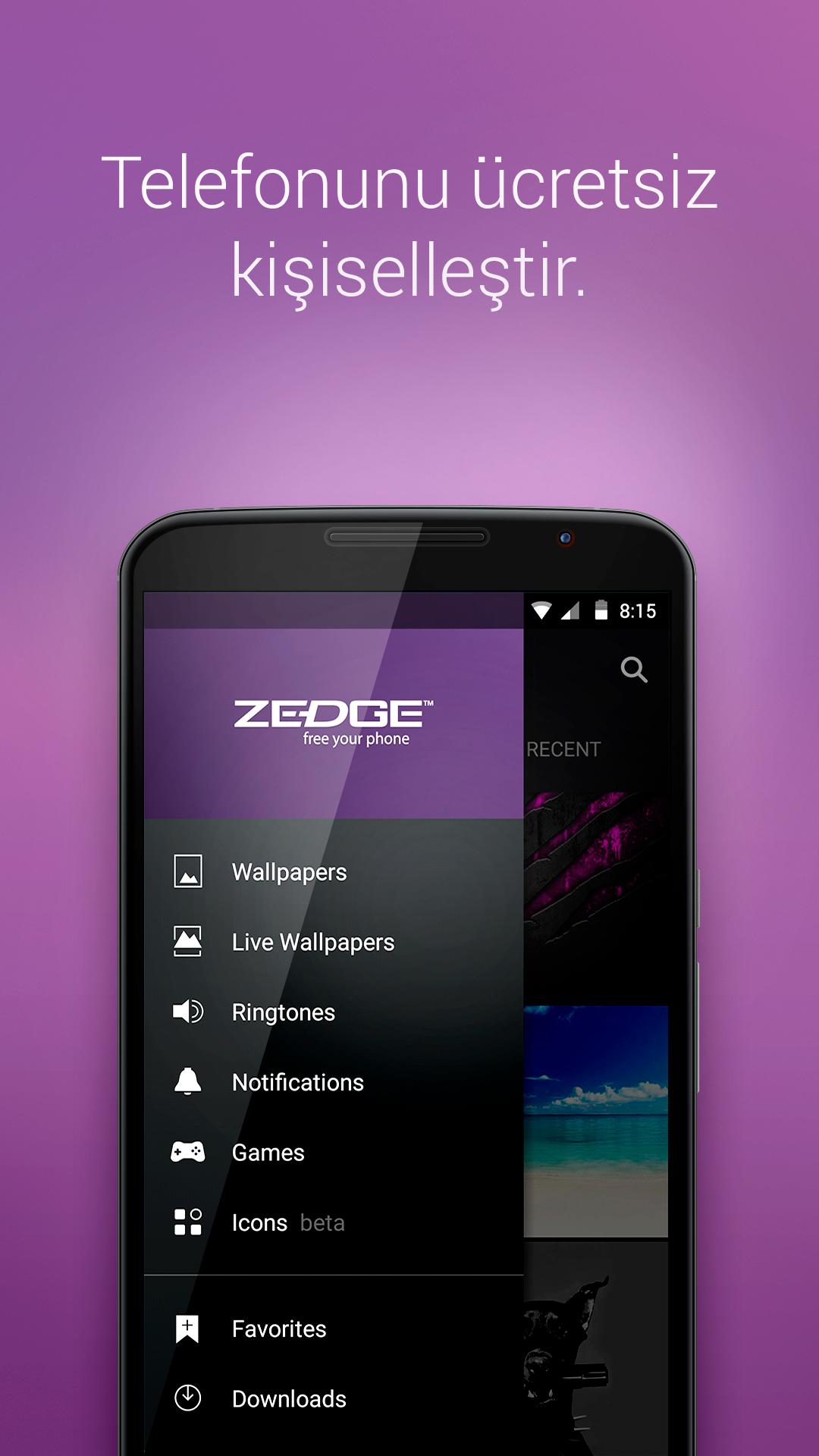 Android için ZEDGE™ Zil Sesi, Duvar Kağıdı APK�yı İndir