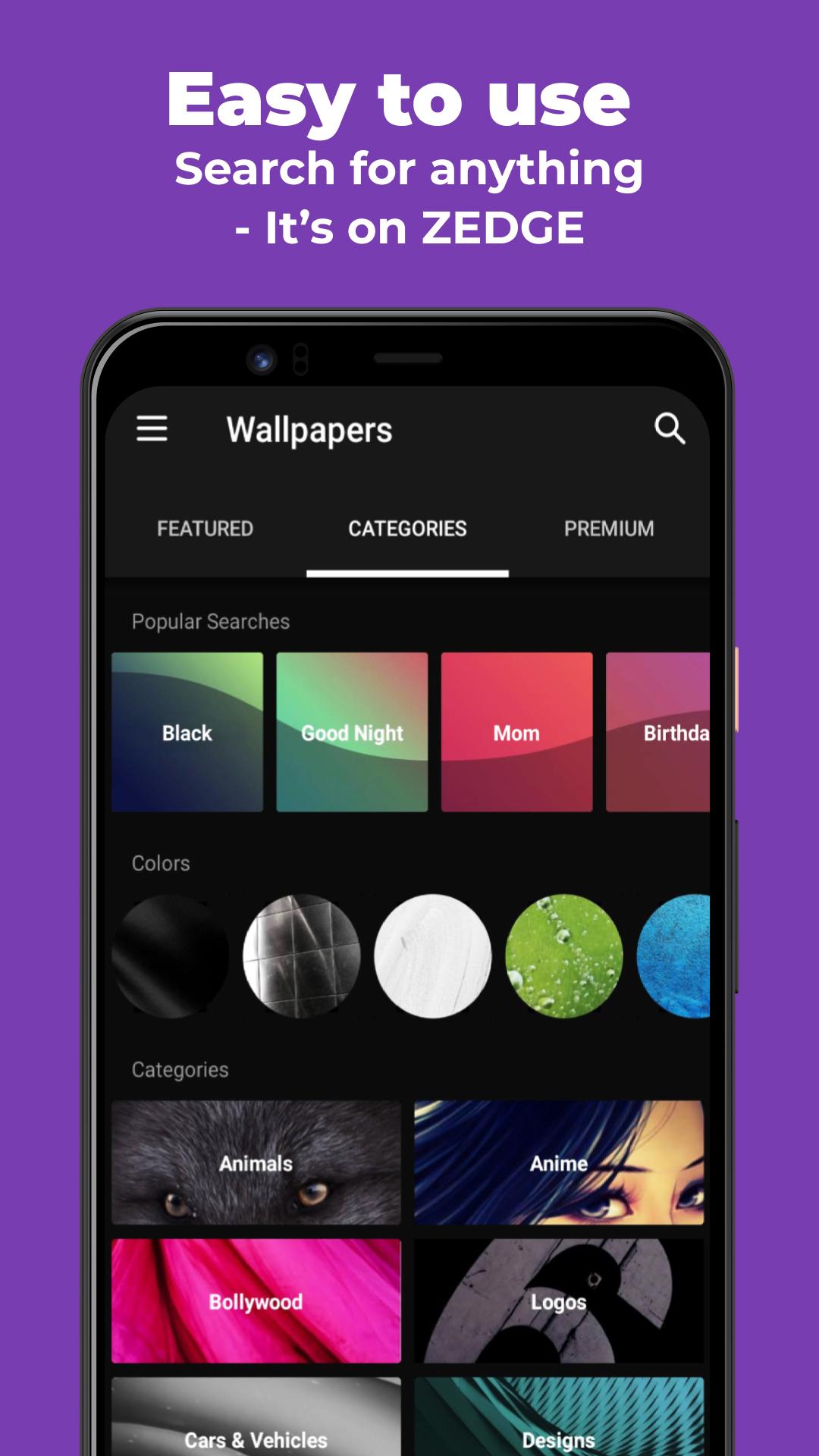 Tải xuống APK ZEDGE™ Wallpapers & Ringtones cho Android