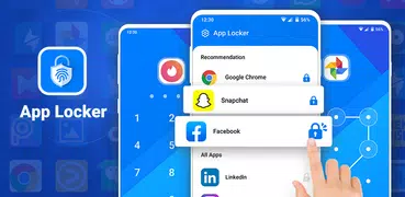 App Locker Seguro - Bloqueie sua Galeria & Apps