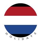 Netherlands Holidays : Amsterdam Calendar icône