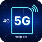 Chỉ FORCE LTE (4G/5G) biểu tượng