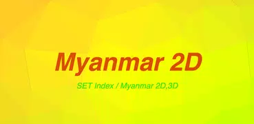 Myanmar 2D 3D