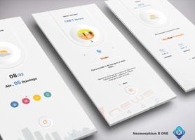 Neumorphism R One for klwp الملصق
