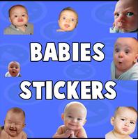 WASticker Babies Meme Drôle Affiche