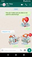 WASticker Terror y Miedo ảnh chụp màn hình 3