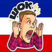 Новые русские стикеры мемов (WAstickerApps VК)