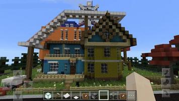 Map Hello Neighbor for MCPE PRO Affiche