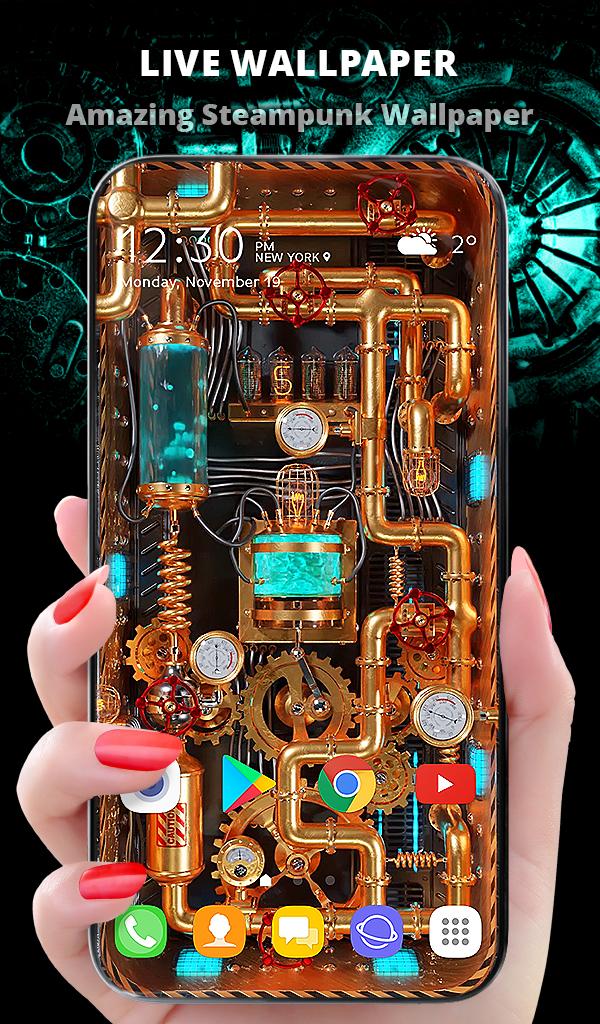 3d Iphone Wallpaper Steampunk Image Num 23