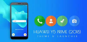 Huawei Y5 Prime (2018) theme and launcher