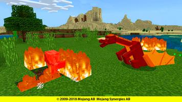 Dragons mounts for minecraft addon screenshot 1