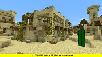 Hide and Seek map for mcpe: Desert ảnh chụp màn hình 2