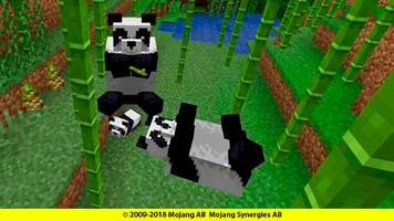 Panda bear addon for minecraft captura de pantalla 1