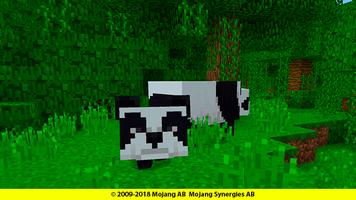 Panda bear addon for minecraft captura de pantalla 2