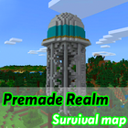Survival map for mcpe premade realm icon