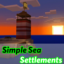 Simple Sea Settlements for mcpe survival map APK