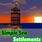 Simple Sea Settlements for mcpe survival map icon