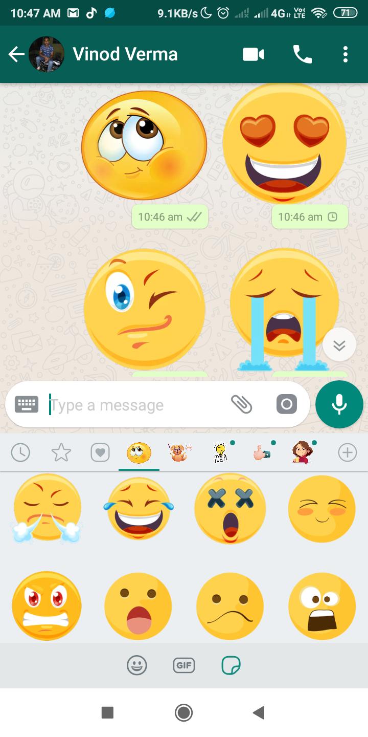 ดาวน์โหลด Funny Emoji Stickers For WhatsApp -WAStickapps APK ...