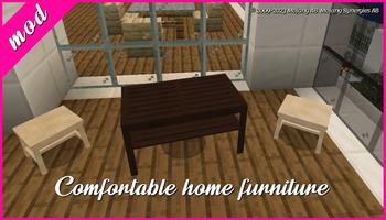 furniture for minecraft mod Affiche