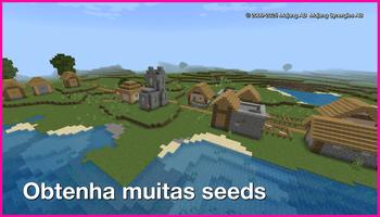 seeds para minecraft pe Cartaz
