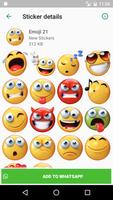 New stickers pack for WhatsApp: WAStickerApps Free Plakat