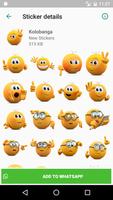 New stickers pack for WhatsApp: WAStickerApps Free скриншот 2