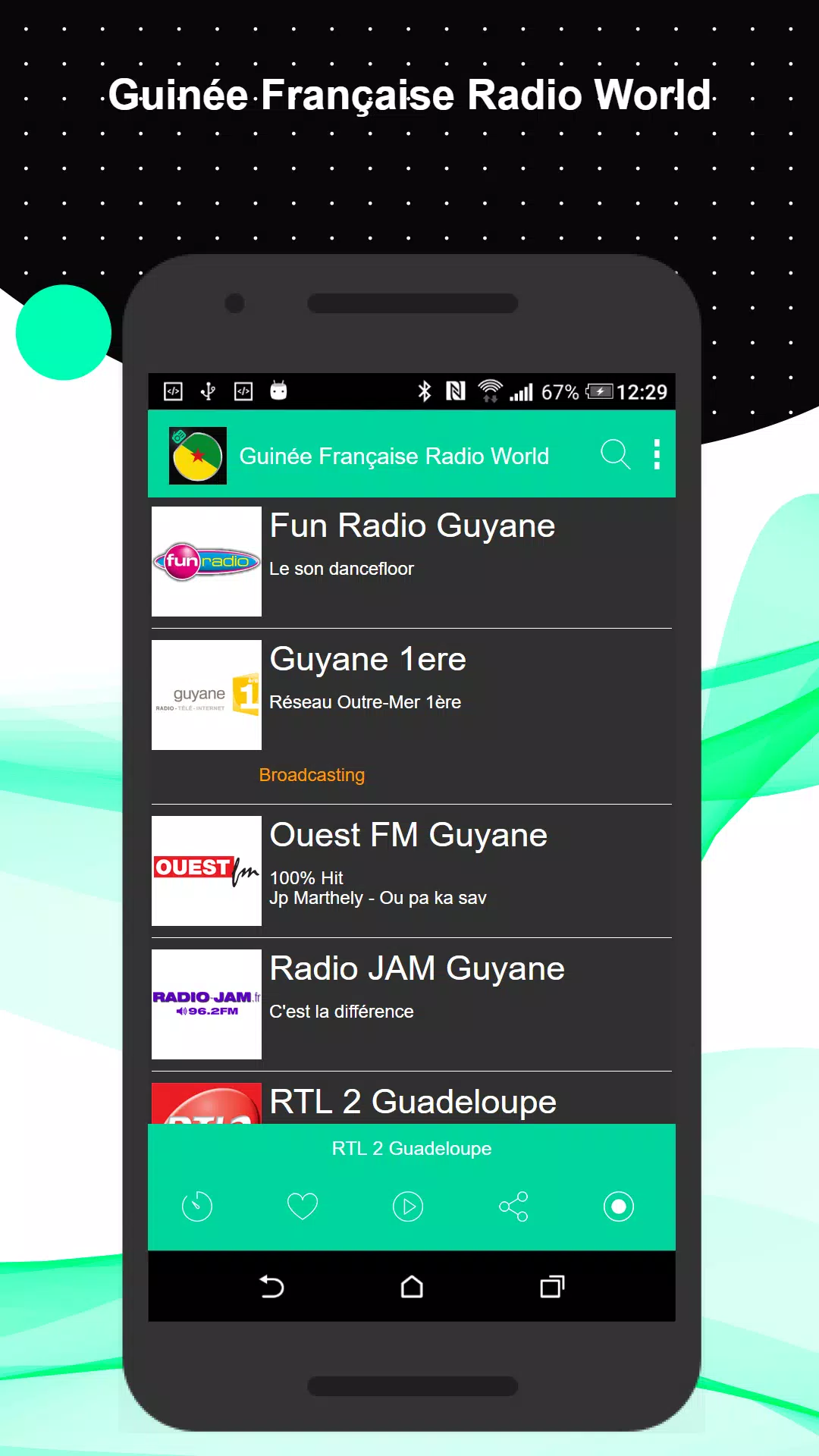 Guinée Française Radio World APK pour Android Télécharger