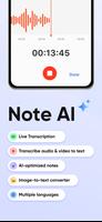 AI Notes & Transcribe Memo الملصق