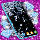 Diamond Crystal Live Wallpaper simgesi