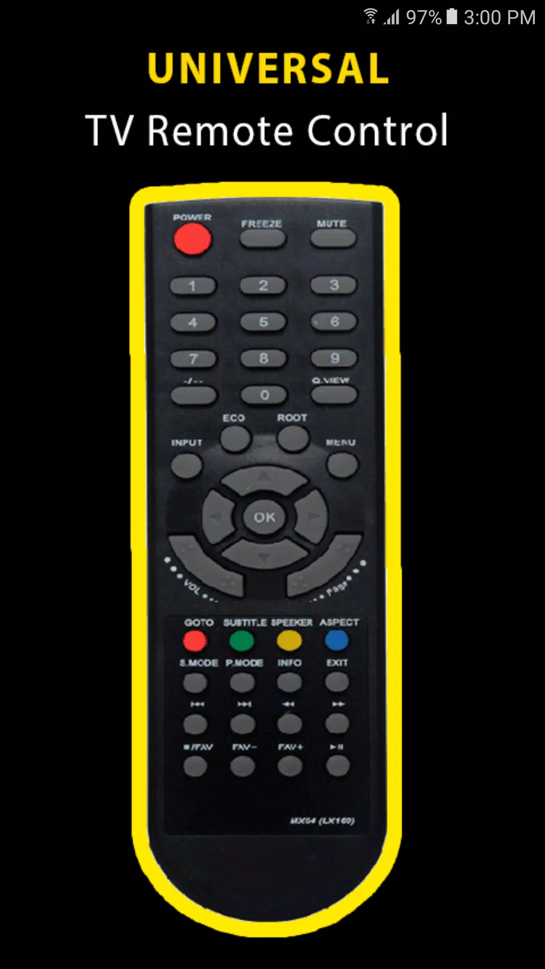 Descarga de APK de Universal Free TV Remote Control For Any LCD para Android