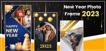 Marco de fotos Año Nuevo 2023