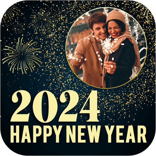 New Year Photo Frame 2024