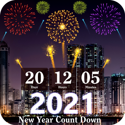 New Year Count Down Live Wallpaper 2021