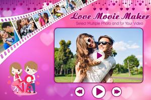 Love Photo Video Maker with Music پوسٹر