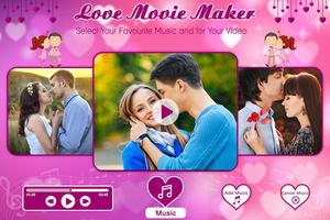 Love Photo Video Maker with Music اسکرین شاٹ 2