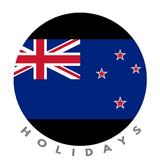 New Zealand Holidays : Wellington Calendar icône