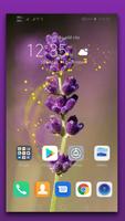 Lavender Live Wallpaper capture d'écran 2