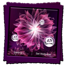 Neon Flowers Live Wallpaper APK