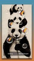 Panda Live Wallpaper capture d'écran 1