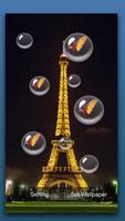Paris Night Live Wallpaper capture d'écran 3