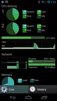 برنامه‌نما SystemPanelLite Task Manager عکس از صفحه