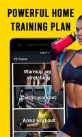 پوستر Fit-Trainer: Home Workouts, Diets & Weight Tracker
