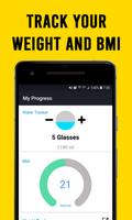 برنامه‌نما Fit-Trainer: Home Workouts, Diets & Weight Tracker عکس از صفحه