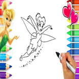 Tinkerbell Coloring Pages