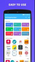 All in One Shopping App : Favorite Shopping Apps plakat