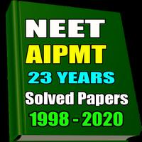 23 Years NEET/AIPMT Solved Pap Affiche