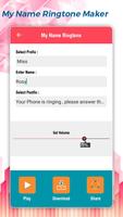 My Name Ringtone Maker penulis hantaran