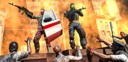 Zombie Gunner : Gunship Games Screenshot 1
