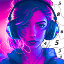 Neon Color by Number APK